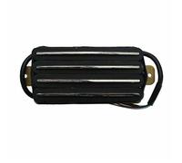 Pickup Per Chitarra 1pcs Rail Hot Rail 2-Dual Blade Guitar Electric Humbucker Pickups / 4 Wire pickup (Color : 1set Black)