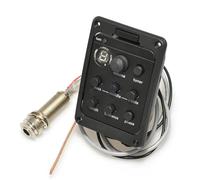 Pickup Per Chitarra 4 Pezzi Molto Pickup Per Chitarra Acustica A 4 Bande Con Sintonizzatore Mic Blend Preamplificatore EQ Beat Board(3/4)