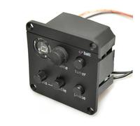 Pickup Per Chitarra 4 Pezzi Molto Pickup Per Chitarra Acustica A 4 Bande Con Sintonizzatore Microfono Preamplificatore EQ Beat Board(Bk 2 4pcs)