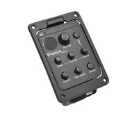 Pickup Per Chitarra 5 Pezzi Un Sacco 301 4 Bande Pickup Per Chitarra Acustica Con Accordatore Microfono Miscela Preamplificatore EQ Beat Board Con Piezo Morbido(E)
