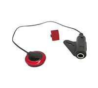 Pickup per chitarra, 6,35 mm, piezoelettrico, con contatti stabili, autoadesivi, per microfono, per chitarra, basso, violino, banjo, mandolino, ukulele