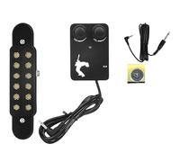 Pickup per chitarra 6 Fori Suono Acustica Chitarra Pickup Connettore Per Stringhe Strumenti Musicali Accessorio Acustico Enhancer