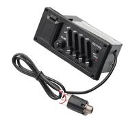 Pickup Per Chitarra 6 Pz 4 Bande Chitarra Acustica EQ Equalizzatore Chitarra Acustica Preamplificatore Amplificatore Piezo Pickup Uscita 6.5MM