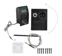 Pickup per chitarra a 5 bande con display LCD, pickup EQ per chitarra, accordatura regolabile e controllo del volume, pickup con suono chiaro per performance dal vivo, include