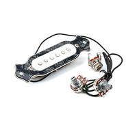 Pickup per chitarra a 6 corde Pickup Soundhole precablato Active Pickup con manopole per volume di tono per chitarra elettrica con tono e volumi