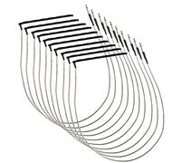 pickup per chitarra acustica 10 Pz Chitarra Piezo Soft Saddle Trasduttore Filo Intrecciato Pickup Aste Per 41 ''/42'' FAI DA TE Parti Di Chitarra Acustica