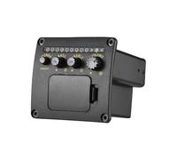 Pickup per chitarra acustica 2 bande equalizzatore con sintonizzatore incorporato elettrico per accessori per strumenti musicali