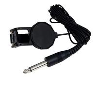 Pickup per chitarra acustica, 6,35 mm, suono di uscita piezo contatto, clip di ricambio sui microfoni piezo pickup