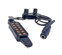 Pickup per chitarra acustica a 12 fori con volumi sintonizzatore di tono trasduttore chitarra foro suono pickup pickup chitarra