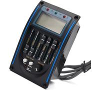 Pickup per chitarra acustica a 5 bande EQ Preamplificatore professionale per chitarra acustica Pickup sintonizzatore LCD Pickup piezo Pickup Sistema equalizzatore (02)