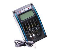 Pickup per chitarra acustica a 5 bande EQ Preamplificatore Sintonizzatore LCD Sistema di equalizzazione pickup piezoelettrico