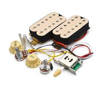 Pickup Per Chitarra Acustica Accessori Per Strumenti Da Esibizione Con Doppio Pickup Per Chitarra Acustica Elettrica Professionale Per Principianti(Zebra)