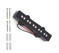 Pickup Per Chitarra Acustica Chitarra Acustica Elettrica A Cinque Corde Pickup Per Basso Metallo Fondo Aperto Nero(2)
