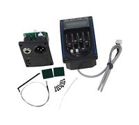Pickup per Chitarra Acustica Chitarra Acustica EQ 4 Band / 5 Band Preamp Piezo Pickup (Color : 4 Way)
