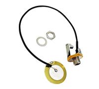 pickup per chitarra acustica Chitarra Buzzer Pickup Trasduttore Piezoelettrico Amplificatore Precablato Con Jack Di Uscita Da 6,35 Mm Per Chitarra Acustica Ukulele