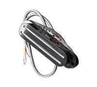 Pickup Per Chitarra Acustica Elettrica Professionale Per Principianti Accessori A Doppio Filo Rosso(Black)