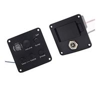 Pickup Per Chitarra Acustica EQ Sistema Di Preamplificazione Bass Treble 2 Bande Con Controllo Di Fase Del Volume Del Sintonizzatore Accessori per chitarra acustica