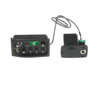 Pickup Per Chitarra Acustica Equalizzatore A 3 Bande Preamplificatore Per Chitarra Acustica Equalizzatore Equalizzatore Pickup Piezoelettrico Sintonizzatore LCD Amplificatore