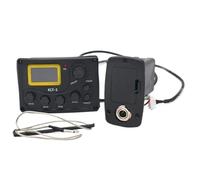 Pickup Per Chitarra Acustica Equalizzatore Per Chitarra Acustica A 4 Bande Con Accordatore Digitale Per Basso E Pickup Per Chitarra Accessori Professionali Per Chitarra