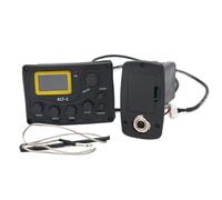 Pickup Per Chitarra Acustica Equalizzatore Per Chitarra Acustica A 4 Bande Con Accordatore Digitale Per Basso E Pickup Per Chitarra Accessori Per Chitarra