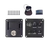 Pickup per chitarra acustica Equalizzatori per chitarra attiva Pickup Piezo Pickup Equalizzatori a 2 bande Sintonizzatore per amplificatore per chitarra acustica Enduring Active Guitar Piezo Pickup