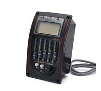 Pickup per chitarra acustica, equazione a 5 bande, equalizzatori preamplificatori, sintonizzatore, pickup piezo, adatto per migliorare le prestazioni sonore