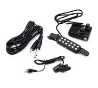 Pickup Per Chitarra Acustica Pick-up Per Chitarra Folk Con Microfono Senza Foro Di Apertura Pick-up Magnetico Accessori Per Chitarra Pickup professionale per chitarra acustica(Silver)