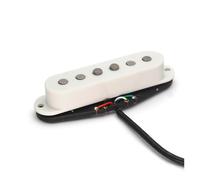 Pickup Per Chitarra Acustica Pickup A Bobina Singola Doppio Strato Cavo A Quattro Conduttori Accessori Per Strumenti Per Chitarra Acustica(White)