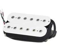Pickup per Chitarra Acustica, Pickup Alnico 5 Pickup al ponte for chitarra elettrica Bianco 14K 4 fili for parti di chitarra Pickup for chitarra