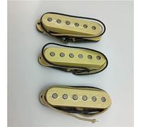 Pickup per Chitarra Acustica, Pickup for chitarra Pickup a bobina singola sfalsata Alnico 5 Adatto for parti di ricambio for chitarre ST Sostituzione di parti for chitarra elettrica(2)