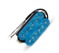 Pickup Per Chitarra Acustica Pickup Per Chitarra Acustica Elettrica A Sei Corde Doppia Bobina Con Parte Superiore Colorata Accessori Per Strumenti(Blue,Bridge)