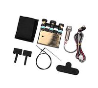 pickup per chitarra acustica Pickup Per Chitarra Chitarra Acustica Integrata Pickup Piezoelettrico Attivo EQ Equalizzatore Sistema Di Preamplificazione A Doppia Sorgente