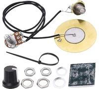 Pickup per Chitarra Acustica, Pickup Pickup trasduttore sensibile al trasduttore piezoelettrico con interfaccia di uscita da 6,35 mm