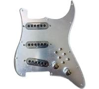 Pickup per Chitarra Acustica, Prewired Vintage Tri-Sonic Alnico Pickups Single Cut Converter 1 Set Cablaggio for chitarra Pickguard precablato