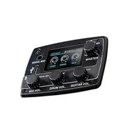 Pickup Per Chitarra Acustica Professionale LCD Sintonizzatore Digitale Preamplificatore EQ Con Microfono Accessori Per Parti Di Chitarra