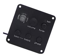 Pickup Per Chitarra Acustica Sistema Di Preamplificazione EQ Integrato Bass Treble 2 Bande Con Controllo Della Fase Del Volume Del Sintonizzatore Accessori per Chitarra Acustica