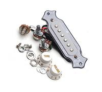 Pickup Per Chitarra Acustica Sound Hole Pickup Pre-cablato Set Con Potenziometri Soundhole Pickup Accessori per Chitarra Acustica (Color : 02)