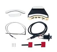 Pickup Per Chitarra Acustica Soundhole Con Asta Trasduttore Piezoelettrico Jack Da 6,35 Mm Uscita Fase Microfono Accessori per chitarra acustica