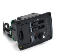 Pickup Per Chitarra Acustica Ukulele con pickup piezoelettrico | Con Preamplificatore A Doppia Banda Equalizzatore E Controllo Del Volume Ideale Per Esibizioni E Prove(68cm)
