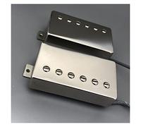 Pickup Per Chitarra Alnico 5 Pickup Humbucker A 4 Fili HH Bridge E Neck Con Copertura In Metallo Pickups Set per Chitarra Elettrica