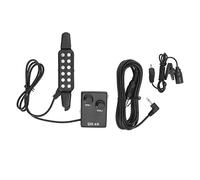 Pickup per chitarra, Amplificatore pickup per chitarra Acou con 12 fori sonori, controllo del volume, include telefono e cavo di uscita per un suono migliorato