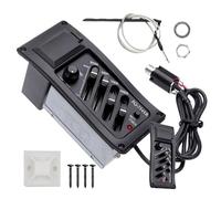 Pickup per chitarra , amplificatore professionale ad alto rendimento, equalizzatore equalizzatore a 4 bande con controllo del volume, pickup per chitarra con funzione anti-feedback, accessorio