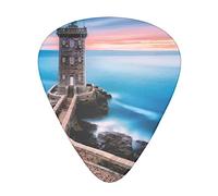 Pickup per chitarra Beach Lighthouse Plettri per chitarra Confezione da 12, Accessori per chitarra, Chitarra acustica, Chitarra elettrica, Chitarra basso