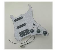 Pickup Per Chitarra Caricati A 7 Vie Pickup Per Battipenna Precablati SSH Single Coil Humbucker Per Chitarra For For ST Battipenna precablati Set (Color : 01)