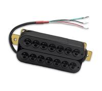 pickup per chitarra Chitarra Elettrica A 7 Corde Humbucker Big Hex Regolabile Dual Coil Pickup Coil Splitting Pickup N8.5K / B14K Uscita (Color : Neck 58cm)
