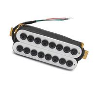 pickup per chitarra Chitarra Elettrica A 8 Corde Humbucker Pickup Pole Piece Bobina Regolabile Che Divide Quattro Condotte Con Cavo Schermato (Color : Bridge Pickup)
