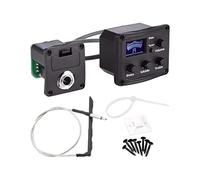 Pickup Per Chitarra Classica | Preamplificatore Sintonizzatore EQ A 3 Bande | Amplificatore Elettrico Acustico Con Schermo LCD Per Ukulele, Basso E Violino | Kit Pickup Piezoelettrici Equalizz
