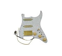 Pickup Per Chitarra Con Battipenna Caricato Precablato Humbucker Alnico 5 HSS Cablaggio Push-Pull Single Cut Set
