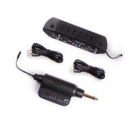 Pickup Per Chitarra Con Microfono Ricevitore Dual Pickup System 88mm-105mm Soundhole Pickup Accessori per Chitarra Acustica