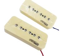 Pickup Per Chitarra Elettrica 2 Pezzi Saponetta Color Crema Manico E Ponte Single Coil 1 Set pickup per chitarra elettrica
